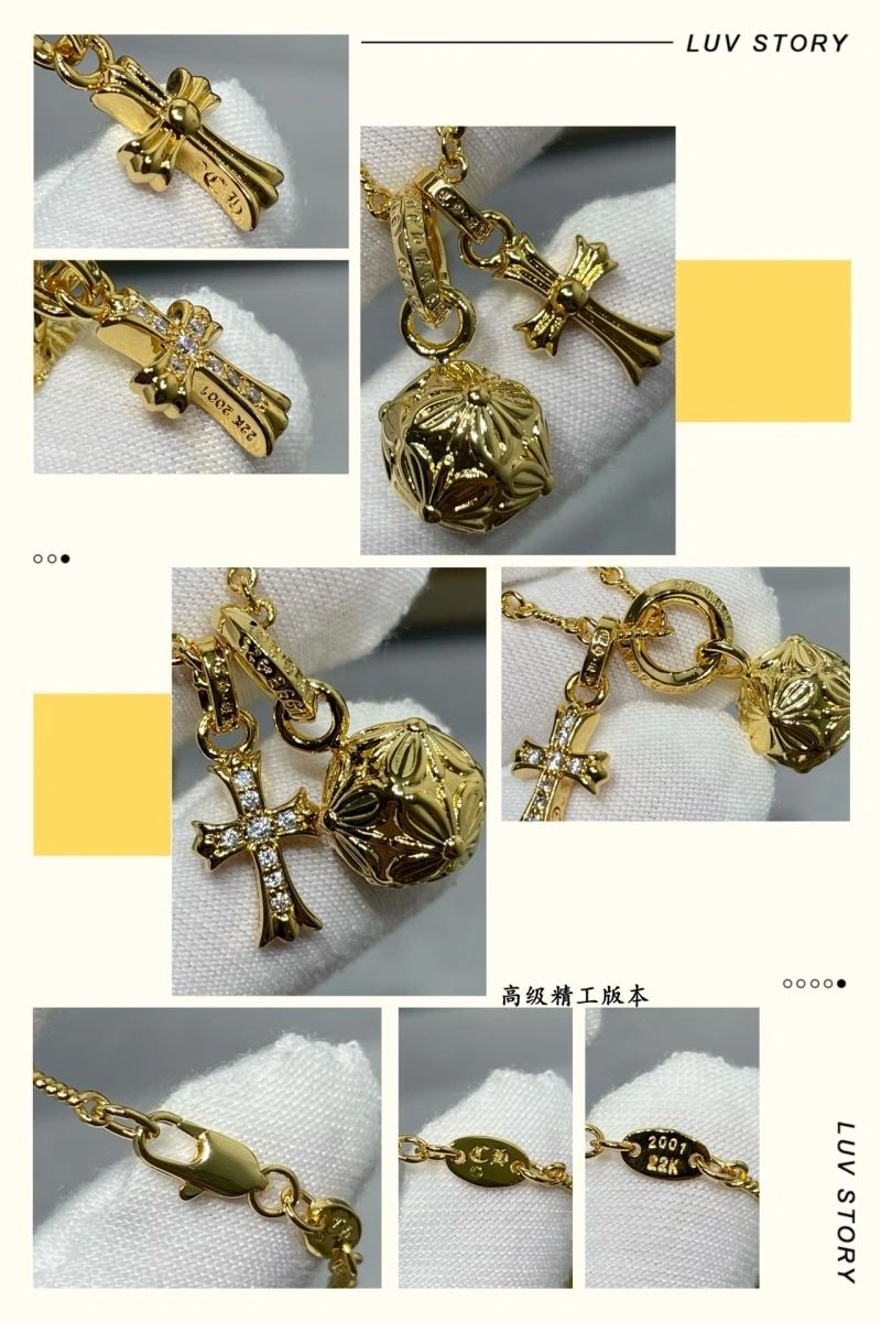GoodFit Chrome Hearts Necklaces 240442