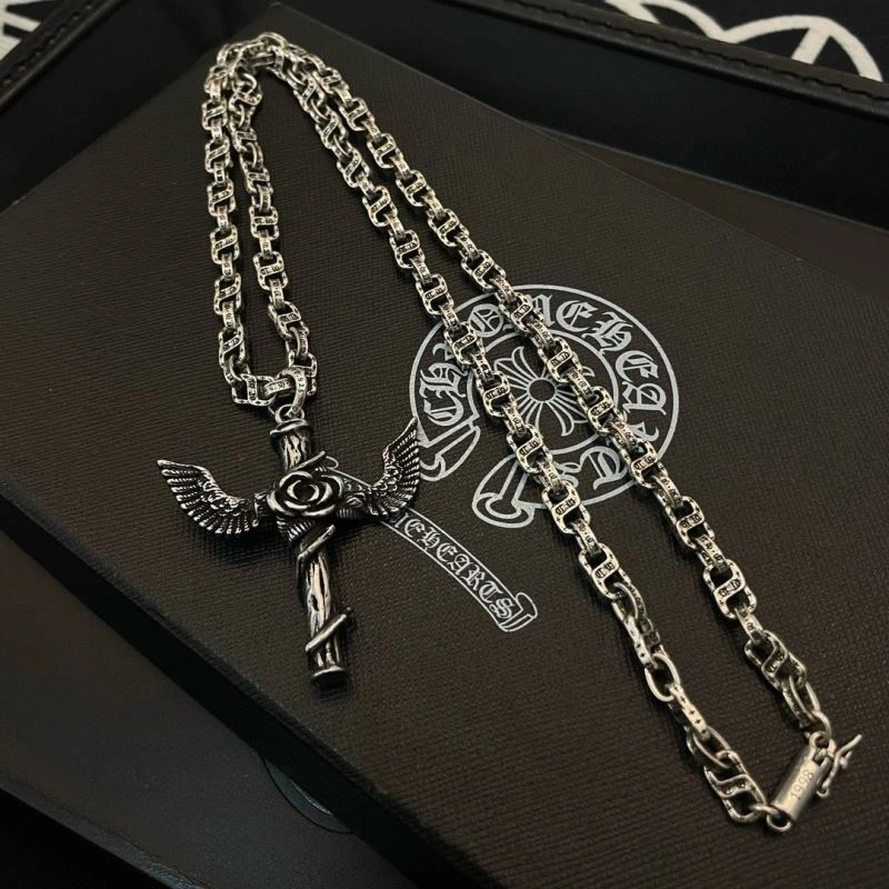 WaterResistant Chrome Hearts Necklaces 240443