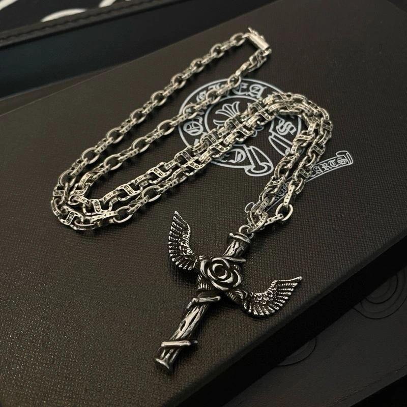 WaterResistant Chrome Hearts Necklaces 240443