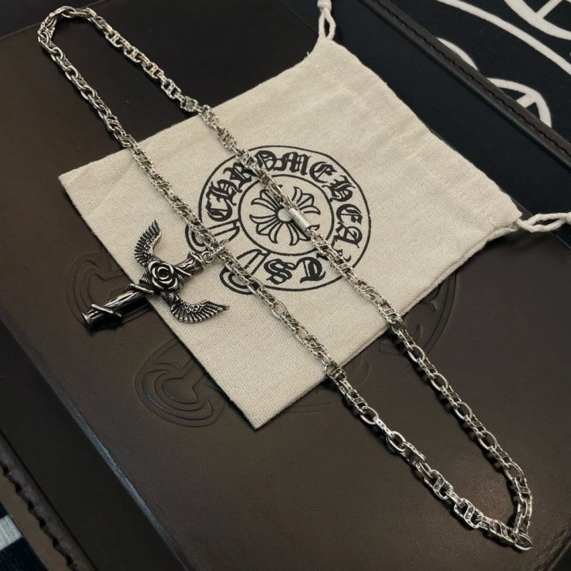 WaterResistant Chrome Hearts Necklaces 240443