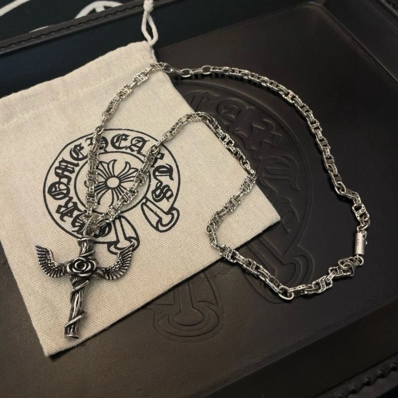 WaterResistant Chrome Hearts Necklaces 240443