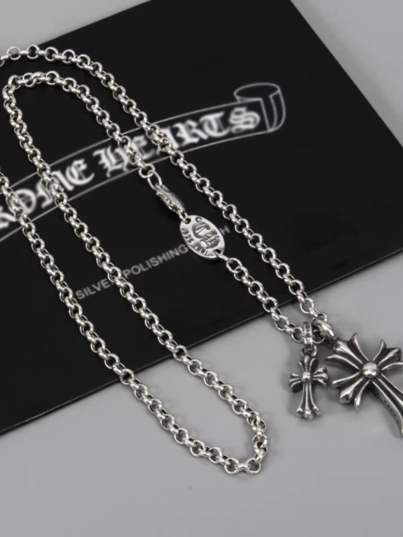 Chic Chrome Hearts Necklaces 240418