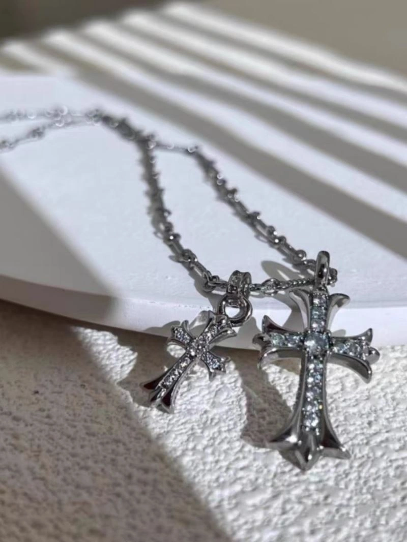 Breathable Chrome Hearts Necklaces 240414
