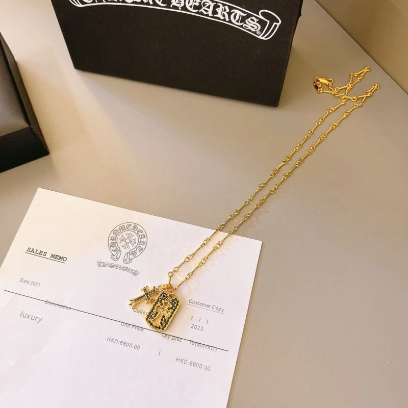 WaterResistant Chrome Hearts Necklaces 240183