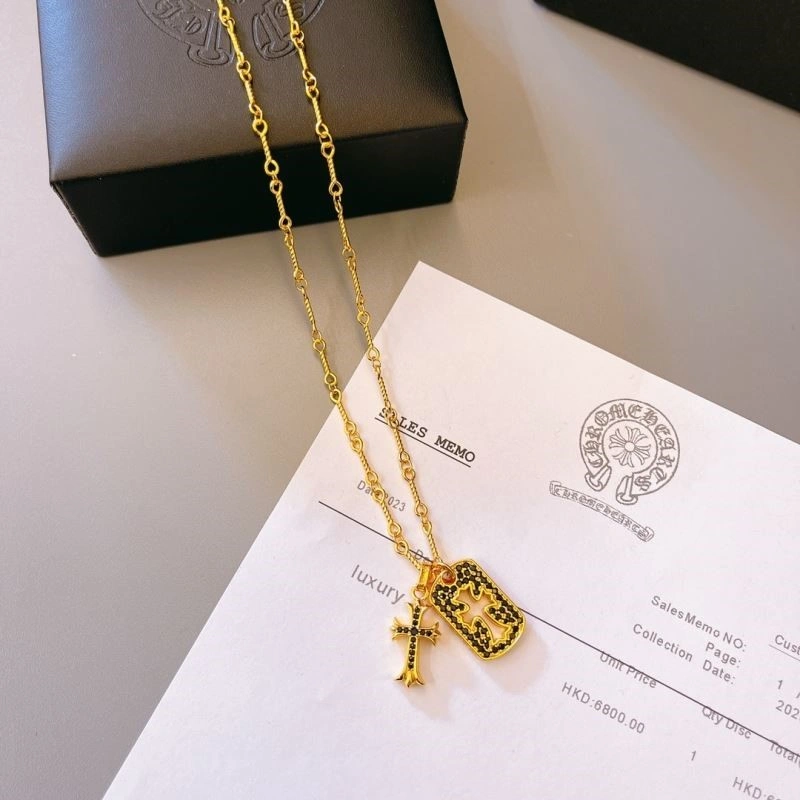 WaterResistant Chrome Hearts Necklaces 240183