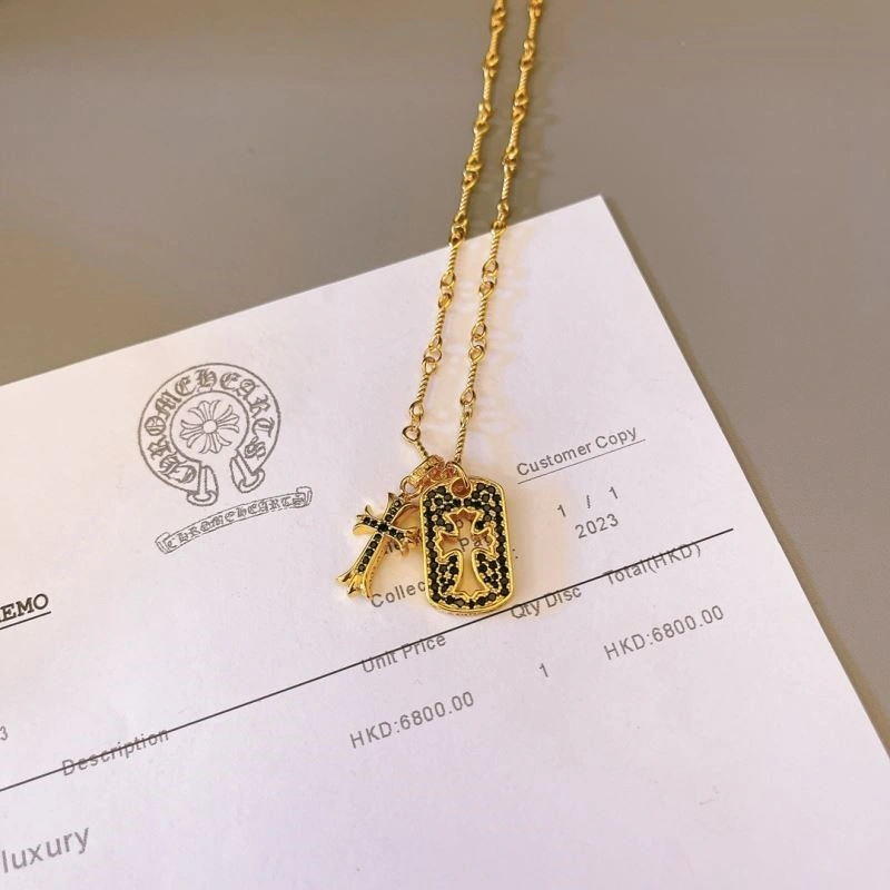 WaterResistant Chrome Hearts Necklaces 240183