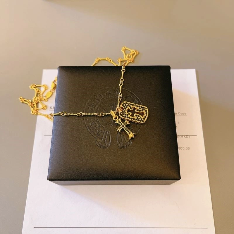 WaterResistant Chrome Hearts Necklaces 240183