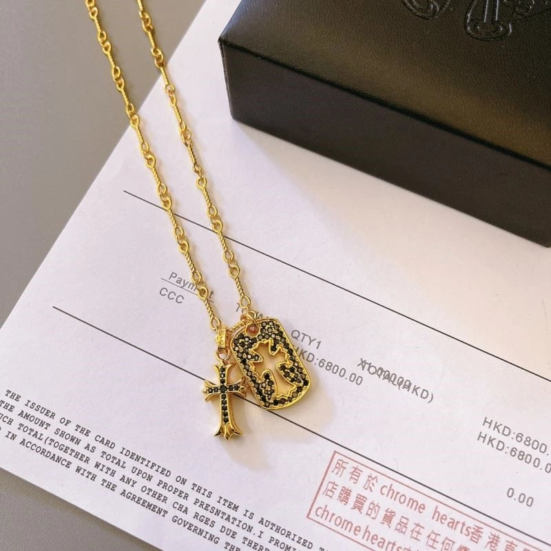 WaterResistant Chrome Hearts Necklaces 240183