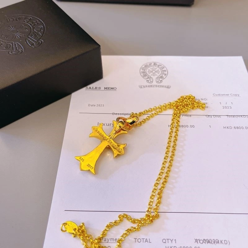 Flexible Chrome Hearts Necklaces 240169