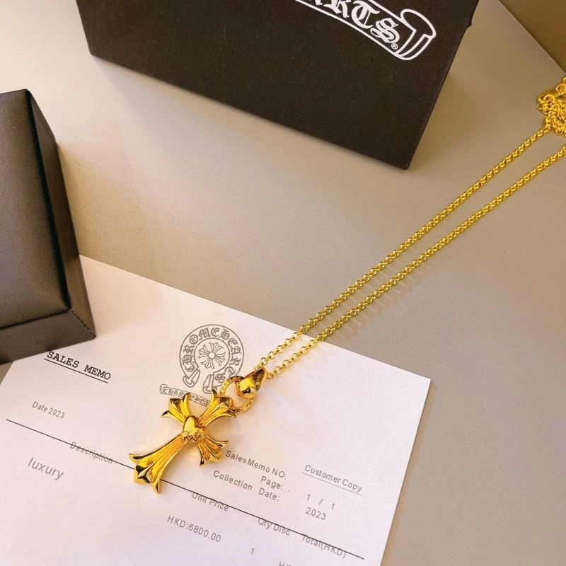 Flexible Chrome Hearts Necklaces 240169