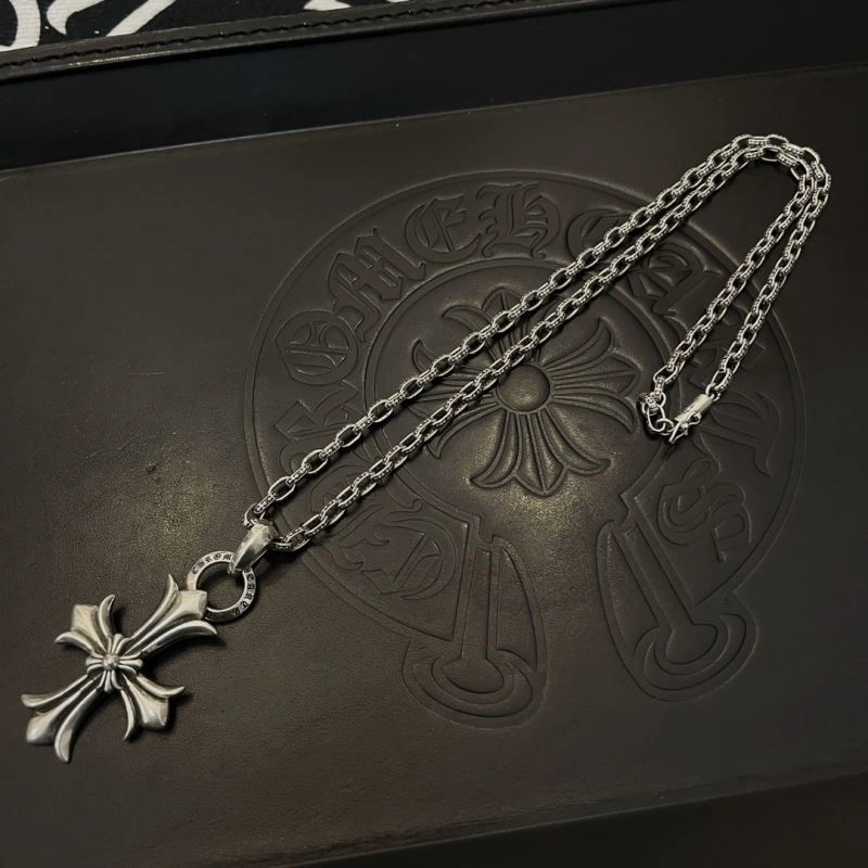 Comfortable Chrome Hearts Necklaces 240175