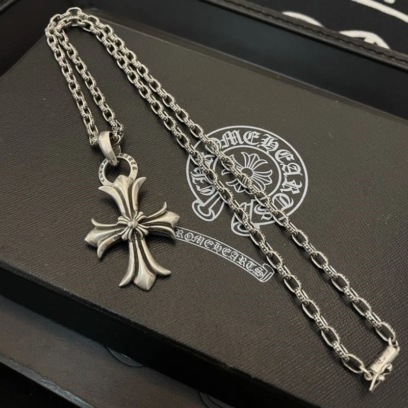 Comfortable Chrome Hearts Necklaces 240175