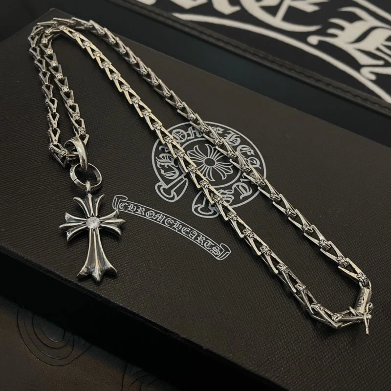 Comfortable Chrome Hearts Necklaces 240141