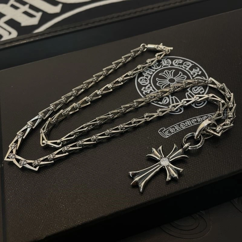 Comfortable Chrome Hearts Necklaces 240141