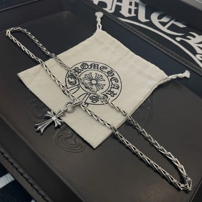 Comfortable Chrome Hearts Necklaces 240141
