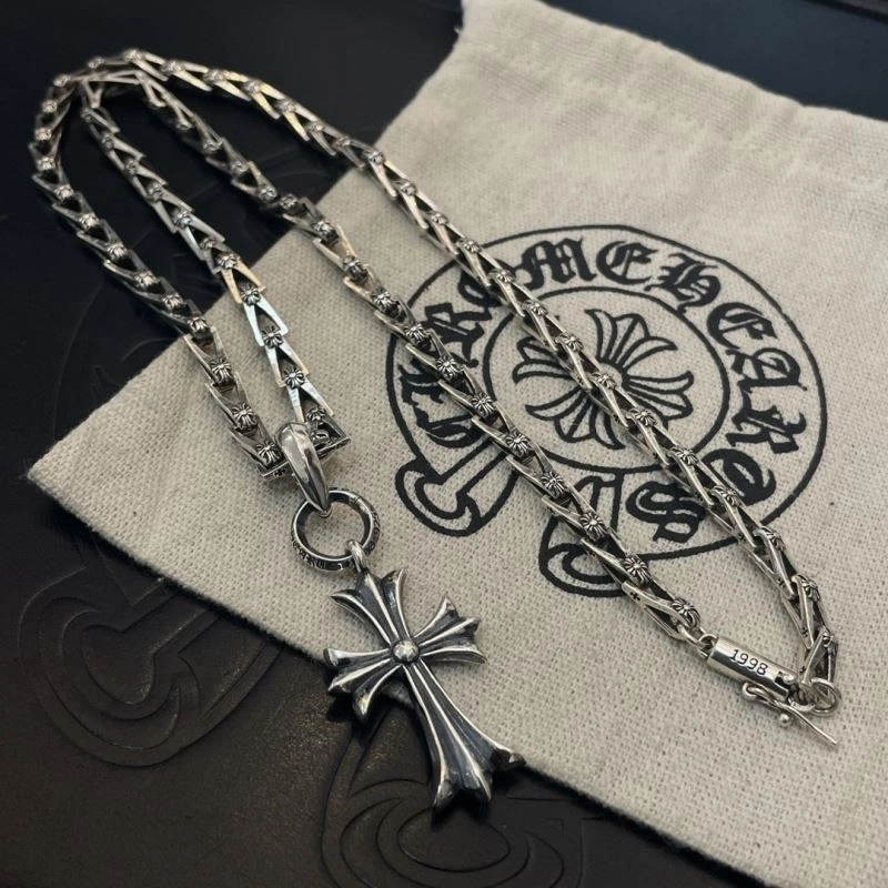 Comfortable Chrome Hearts Necklaces 240141