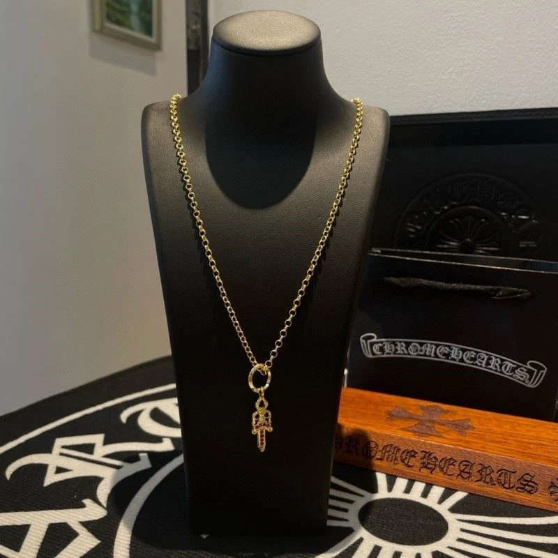 Thermal Chrome Hearts Necklaces 240140