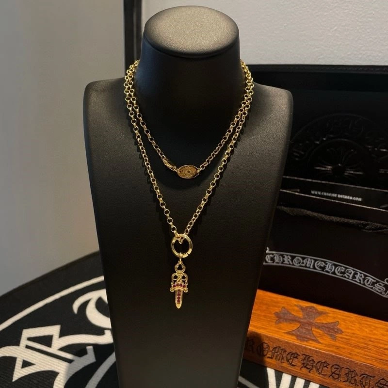 Thermal Chrome Hearts Necklaces 240140