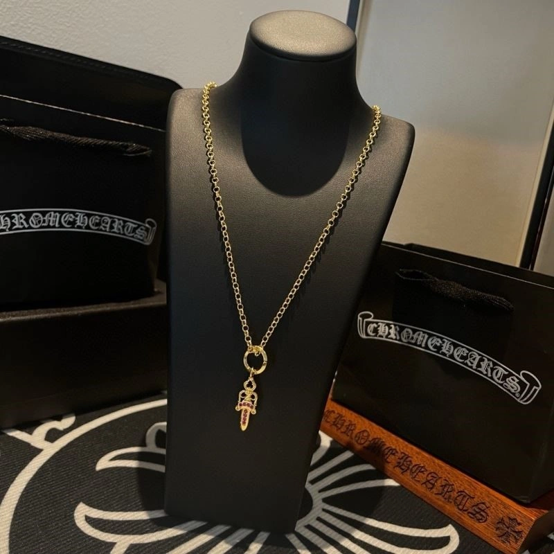 Thermal Chrome Hearts Necklaces 240140