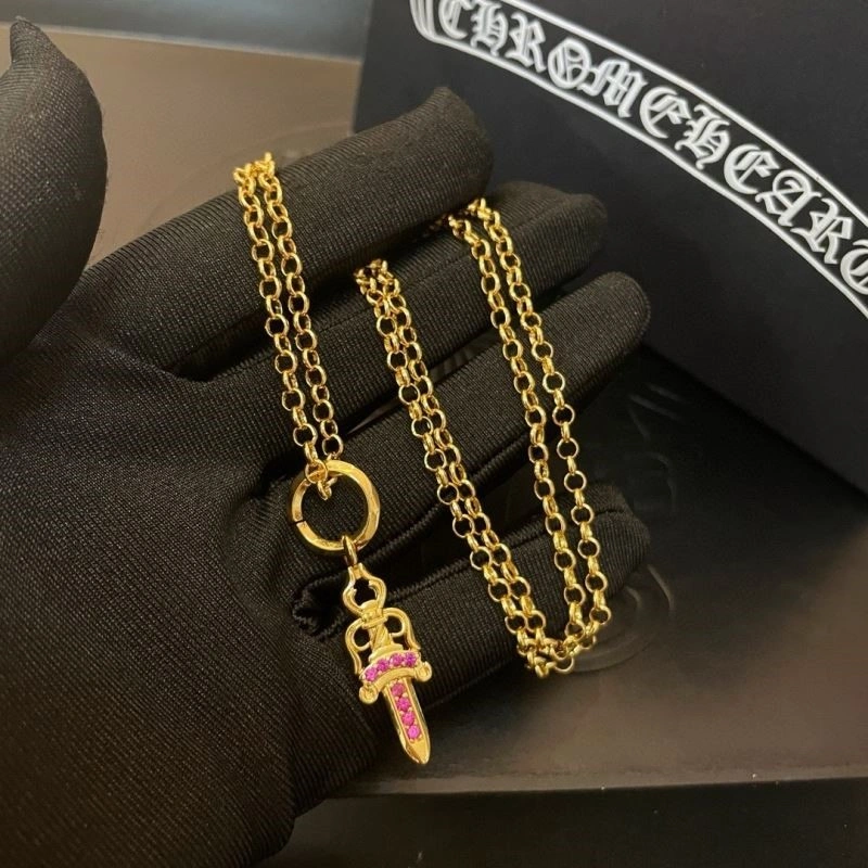 Thermal Chrome Hearts Necklaces 240140