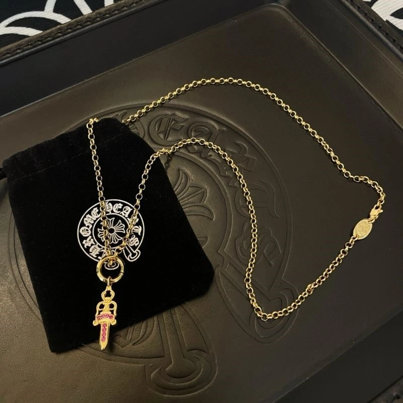 Thermal Chrome Hearts Necklaces 240140