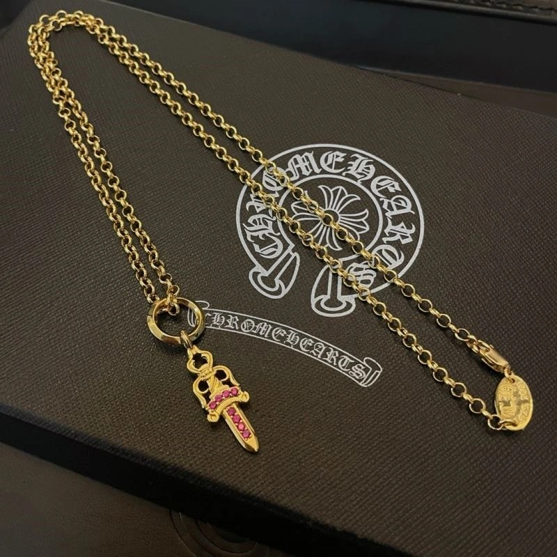 Thermal Chrome Hearts Necklaces 240140