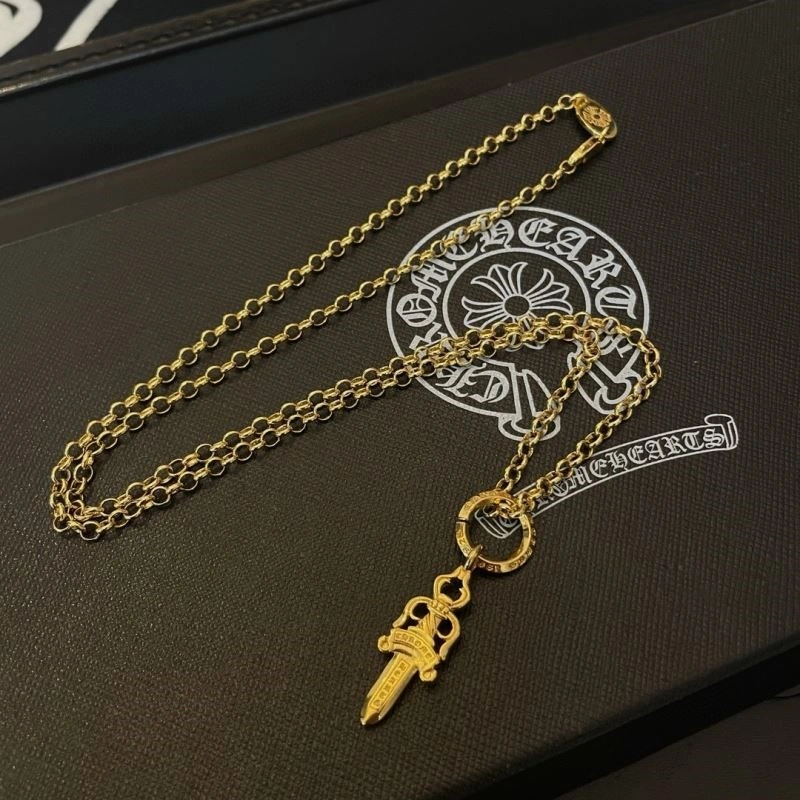 Thermal Chrome Hearts Necklaces 240140