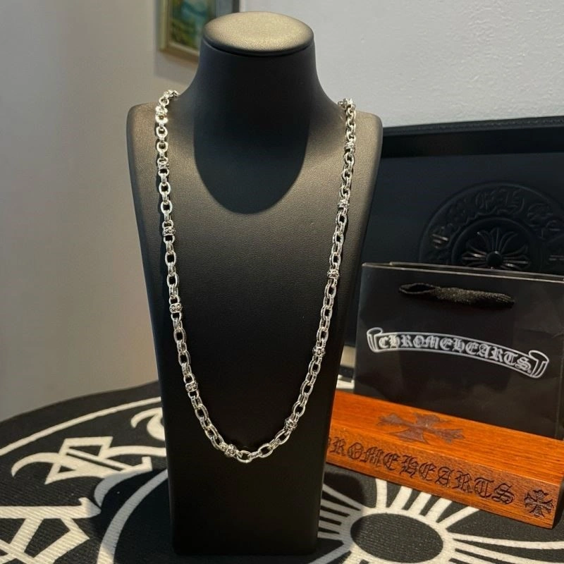 Refined Chrome Hearts Necklaces 240130