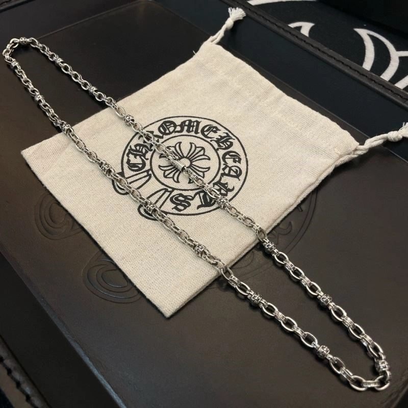 Refined Chrome Hearts Necklaces 240130