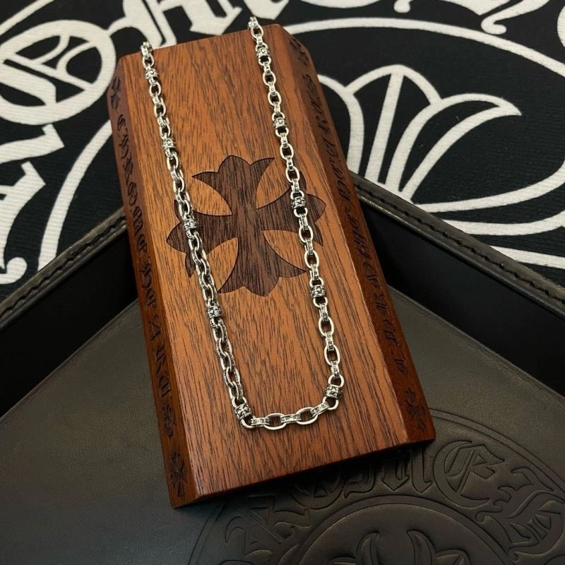 Refined Chrome Hearts Necklaces 240130