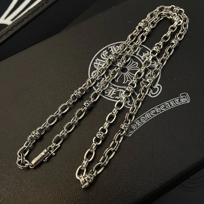 Refined Chrome Hearts Necklaces 240130