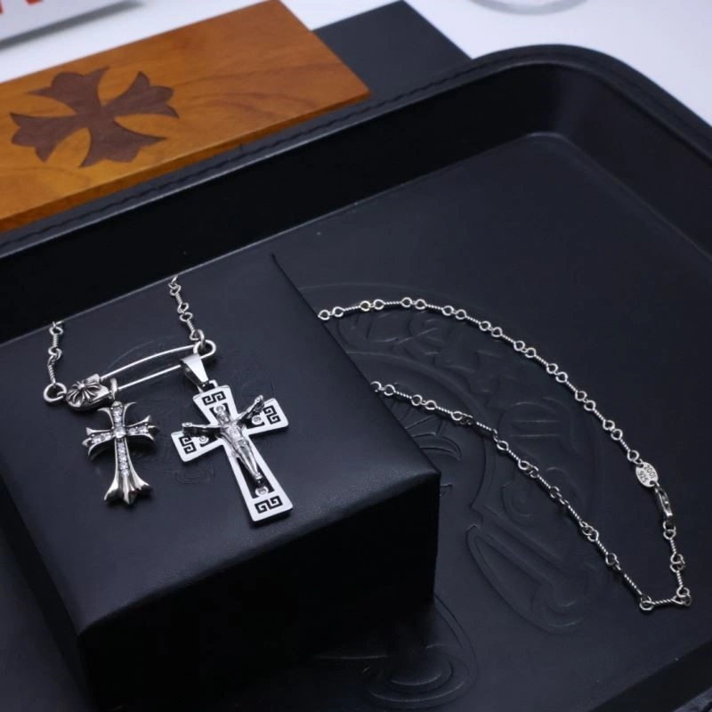 Packable Chrome Hearts Necklaces 240121