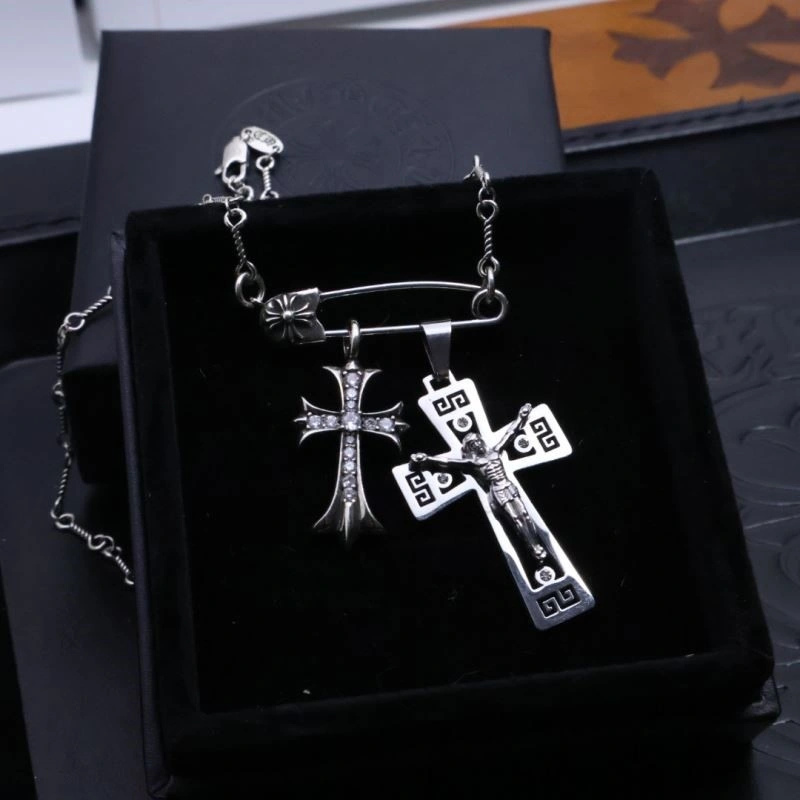 Packable Chrome Hearts Necklaces 240121
