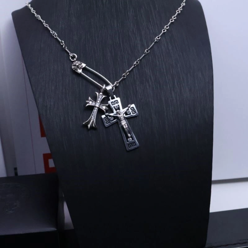 Packable Chrome Hearts Necklaces 240121