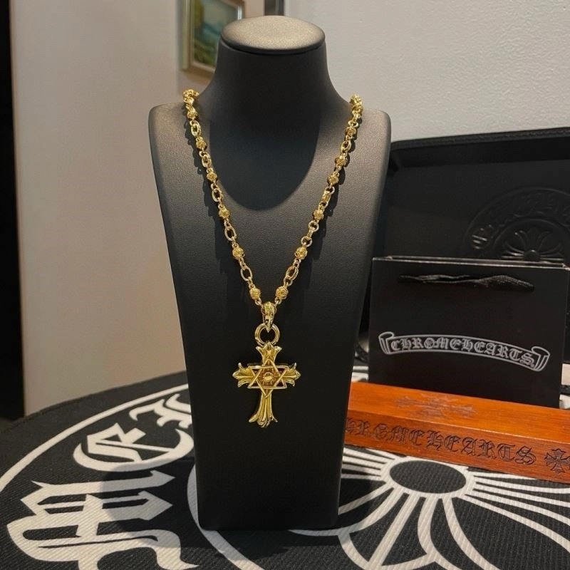 Breathable Chrome Hearts Necklaces 240099