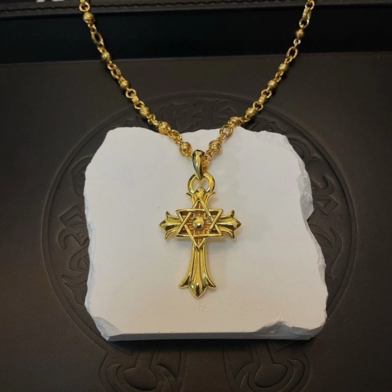 Breathable Chrome Hearts Necklaces 240099