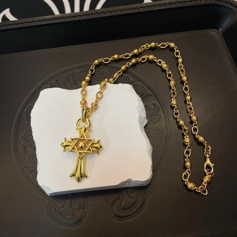 Breathable Chrome Hearts Necklaces 240099