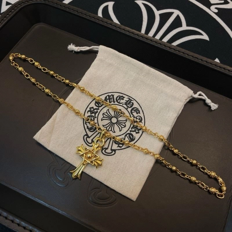Breathable Chrome Hearts Necklaces 240099