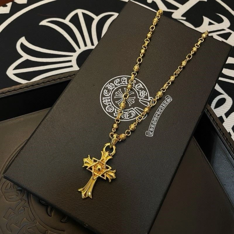 Breathable Chrome Hearts Necklaces 240099