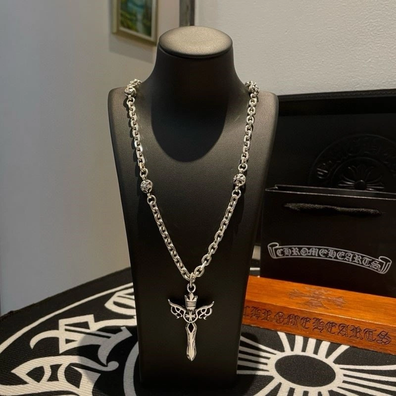 TechFriendly Chrome Hearts Necklaces 240103