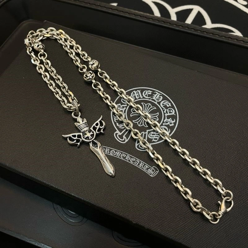 TechFriendly Chrome Hearts Necklaces 240103