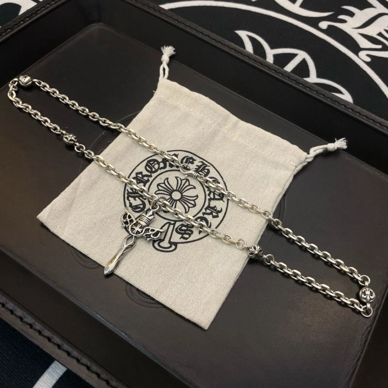 TechFriendly Chrome Hearts Necklaces 240103