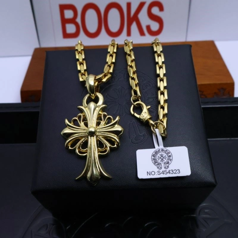 Trendy Chrome Hearts Necklaces 240112