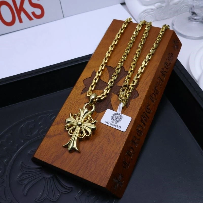Trendy Chrome Hearts Necklaces 240112