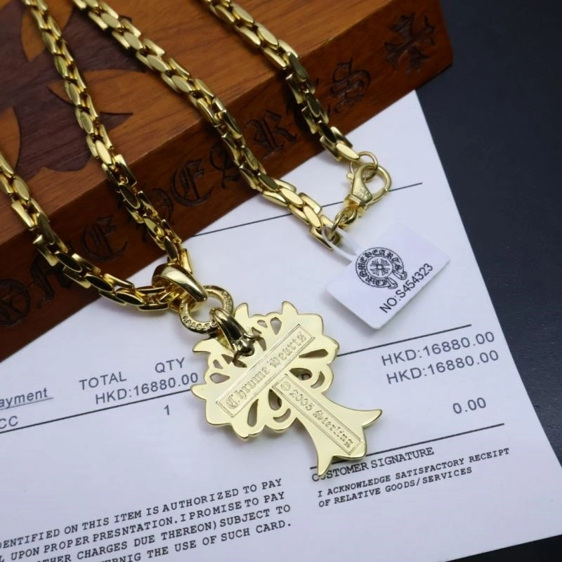 Trendy Chrome Hearts Necklaces 240112