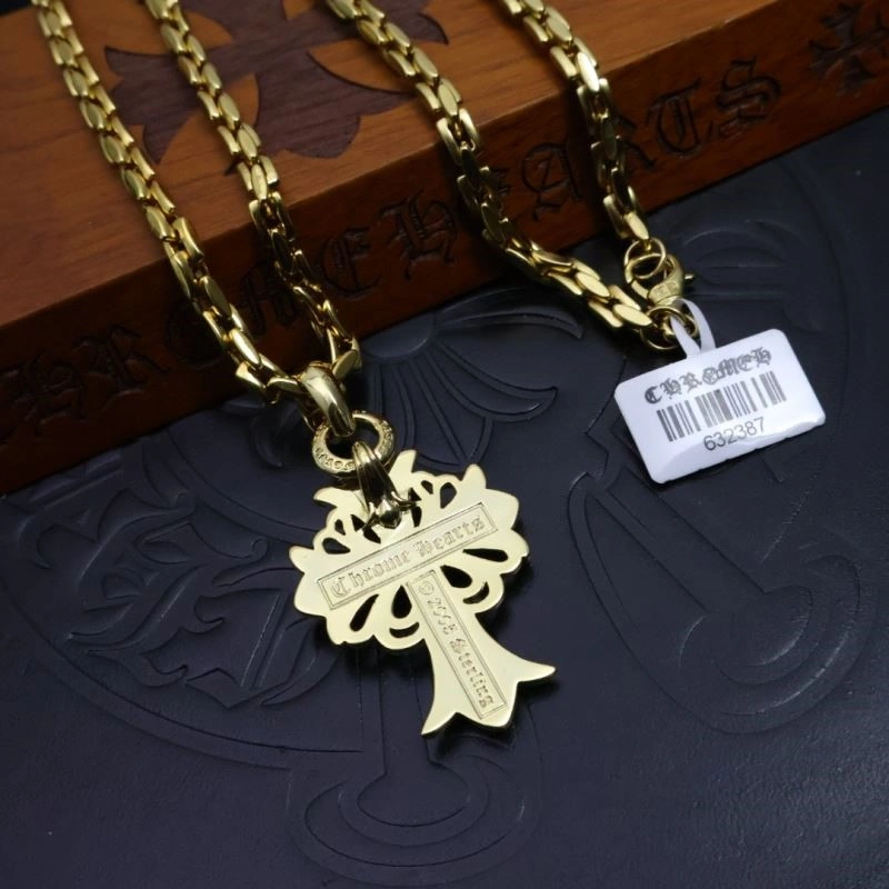 Trendy Chrome Hearts Necklaces 240112