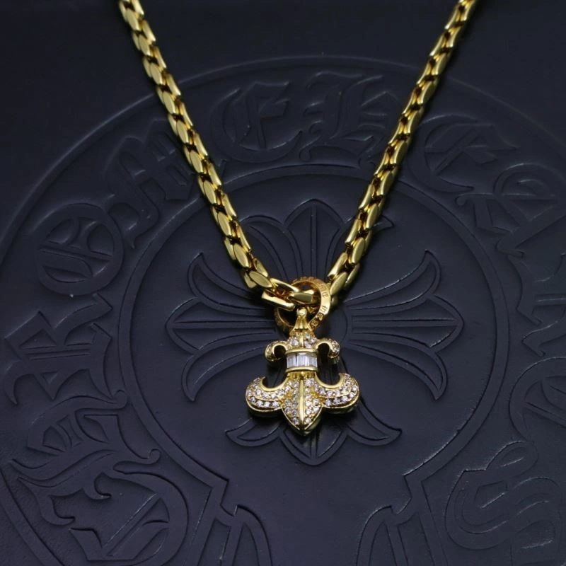 Comfortable Chrome Hearts Necklaces 240089