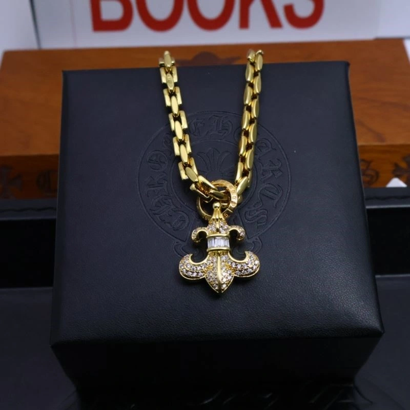 Comfortable Chrome Hearts Necklaces 240089