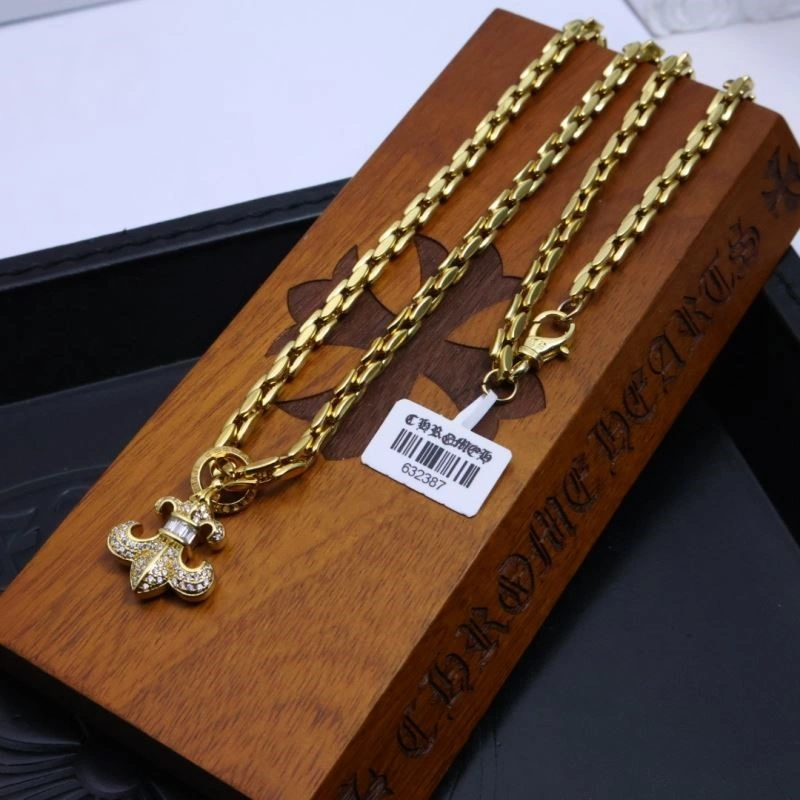 Comfortable Chrome Hearts Necklaces 240089