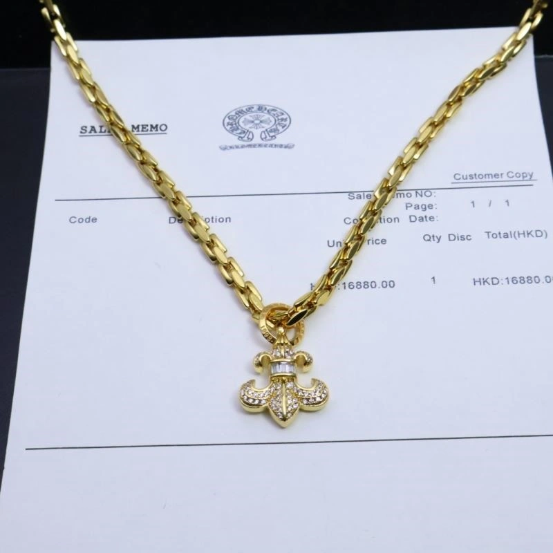 Comfortable Chrome Hearts Necklaces 240089